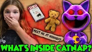 What's Inside CATNAP? Cutting Open Poppy Playtime 3 Villain!