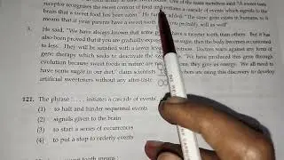 CTET English passage solving 