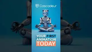 Create Your First Animation Today with Cascadeur AI 🌐 #gamedev #3dgamedevelopment #3danimation