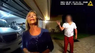Psycho Wife Beats Disabled Husband After He Wants Divorce