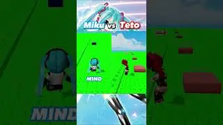 Miku vs Teto (Walkspeed Music) #roblox #robloxedit #robloxshorts #shorts