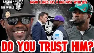 DO YOU TRUST BRIAN FLORES WITH A ROOKIE FRANCHISE QB? Tom Brady Might #raiders #nfl #raidernation