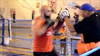 entrainement avec Louis LAVALY