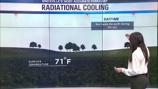 Radiational Cooling and Frost Development