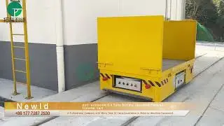 Anti-explosion 0.4 Tons Battery Operated Railway Transfer Cart#machine #manufacturing #tech #OEM