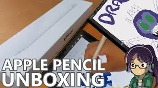 Myl Unboxes and Procreates With An Engraved Apple Pencil 2