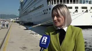 U Rijeku uplovio kruzer AIDAblue: Odu&scaron;evljeni gosti i najava uspje&scaron;ne sezone