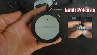 Mengganti Potensio Volume Control Bose Companion 3