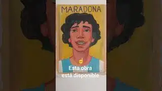Maradona #artistavisual #hechoenargentina #obraoriginal #ARTISTAVISUAL #diegomanuelartista
