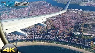 [ULTRA 4K] BOEING 737 DA VARIG DECOLANDO DA BASE AEREA DE SANTOS [SBST] | FLIGHT SIMULATOR 2020