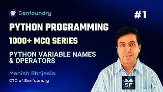 1000+ Python MCQ | Python Variable Names and Operators | Set 1 | Sanfoundry