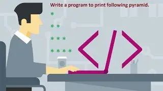 C Program to Print Pyramid | Series Programs in C