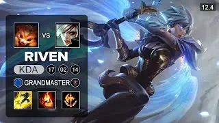 Riven Top vs Gnar - EUW Grandmaster - Season 12 Patch 12.4