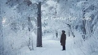 Silent Vlog: Baking Cookies & Cake in -27°C Snowy Finland | Cozy Winter Vibes
