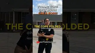 Guy Refuses to ID Like A Boss to Cops Violating Rights! Cops Get Owned and Dismissed #police