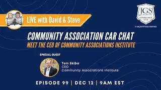 Car Chat Live! Episode 99 with Tom Skiba, CEO at Community Associations Institute