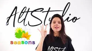 Seasons Tutorial. Learn English with Altstudio
