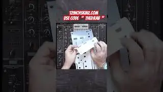 Skinning my Pioneer DJM-2000 with a beautiful white skin from @12inchskinz