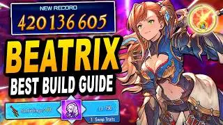 BEATRIX Endgame Best Build Guide - Best Sigils & Weapons Showcase | Granblue Fantasy Relink Guide