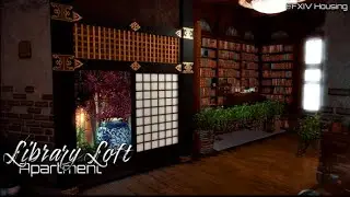 Library Loft Apartment | FFXIV Housing