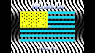 American Flag Optical Illusion