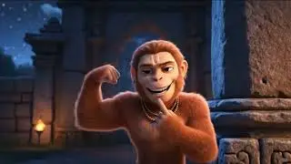 Hanuman&rsquo;s Super-Secret Mission! | Sundarakanda Hero&rsquo;s Pixar-Style  | The VedaVerse Tales - Telugu