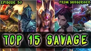 Mobile Legends Top 15 Savage Moments Episode 30