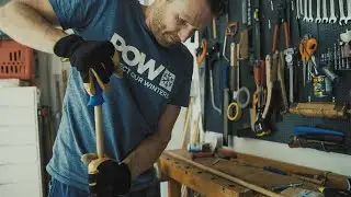 How to make bamboo ski poles - DIY step by step