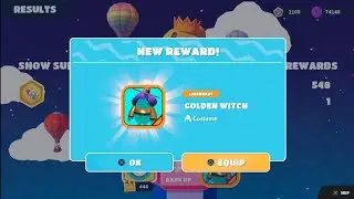 Unlocking GOLDEN WITCH In Fall Guys!