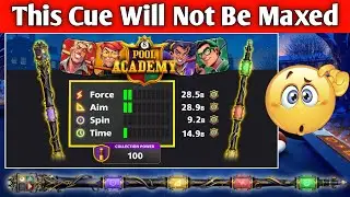 What's Problem With This Cue | Pool Academy Animated Cue Not Max At All #8ballpool #8poolweaver