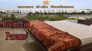 Guest House Room Of Central University #centraluniversityofrajasthan #curaj #guesthouseofcuraj