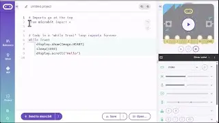 Python on the micro:bit: Moving Beyond Block Coding with Forever Loops