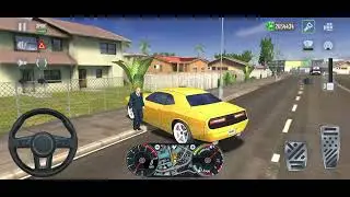 Dodge Challenger High Power Muscle Car | New York | Taxi Car Simulator EVO Mobile Gameplay