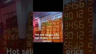 Hot sale led gas price sign for petrol station,gas price sign board display ,Whatsapp +8613316894112