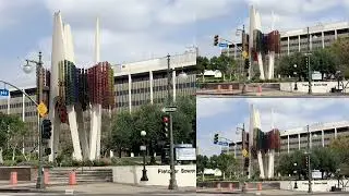Triforium Sculpture (Joseph Young) | Fletcher Bowron Square (Los Angeles, California 2022)