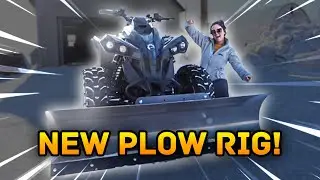 KFI Winch & plow on my Can Am renagade 1000!