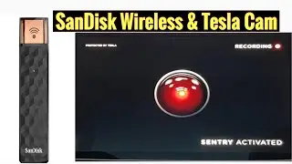 КАК Я ПРОСМАТРИВАЮ ВИДЕО С TESLA SENTRY SANDISK WIRELESS