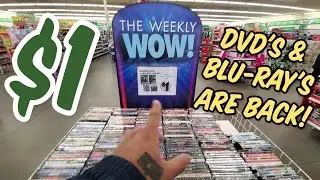 $1 DVD/BLU-RAY'S ARE BACK AT DOLLAR TREE FOR 2021!!!
