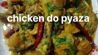 Chicken do pyaza murga do pyaza चिकन दो प्याज़ा 