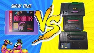 PAPRIUM VS Mega Drive FEI HAO e CLONES !