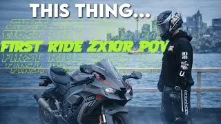 2022 Kawasaki ZX10R Test Ride POV | First Ride Reaction!
