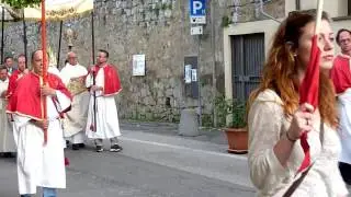 Orvieto Corpus D. 2016  Processione Eucaristica del giovedì Santo