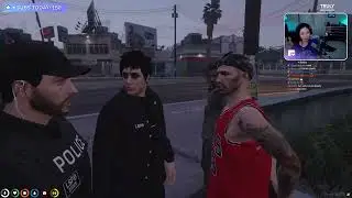 April and CJ hold up Detective K to save Ramee