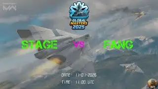 GLOBAL MASTER 2025 || PO - Lower || R1 || STAGE vs FANG