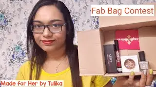 FabBag || I won Fab Bag December Contest || Free Fab Bag Products #beautybox
