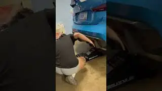 G82 M4 IRL midpipe install 😮&zwj;💨 #bmw #cartok #car