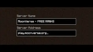 ✨👀 IP = play.moonverse.org 💎💲 FREE ranks💲💎 LOOKING FOR STAFF✨FREE RANKS ONLY TODAY AND 90% OFF SALE!