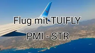 Tuifly Boeing 737&ndash;800 Flug PMI nach STR am 03.08.2019