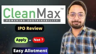 Clean max Enviro IPO Review - Apply or Not ? | Ankur Singh