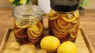 How to Make Honey Lemon Ginger Syrup |  All Natural Remedy